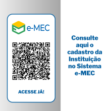 Consulte aqui o cadastro da Instituição do Sistema e-MEC