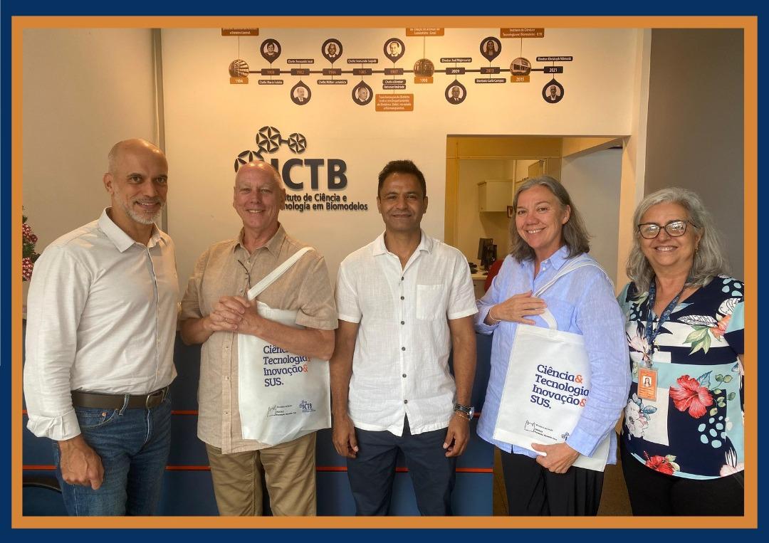 ICTB recebe pesquisadores dos EUA