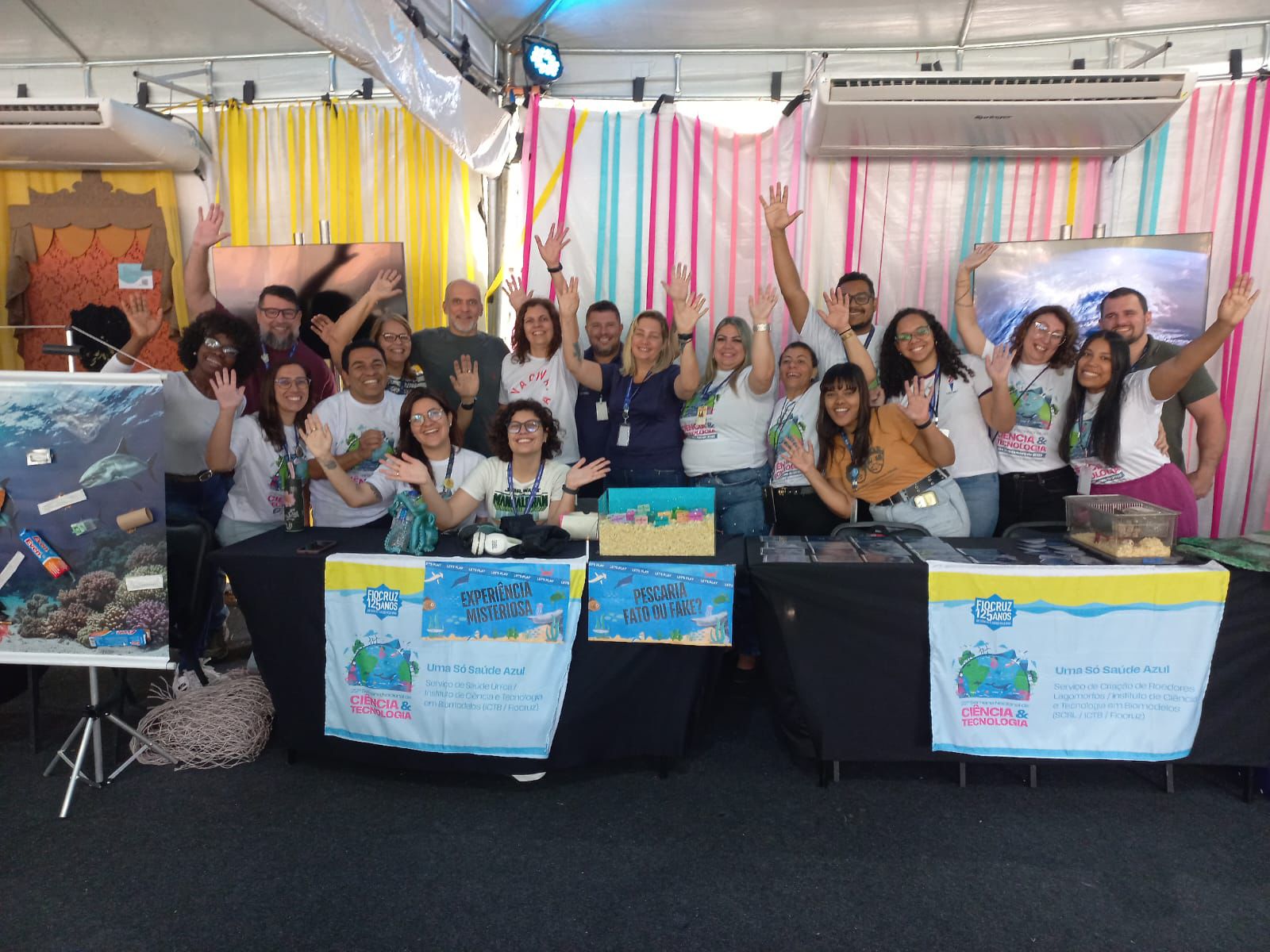 Equipe do ICTB participa da 22ª SNCT na Fiocruz