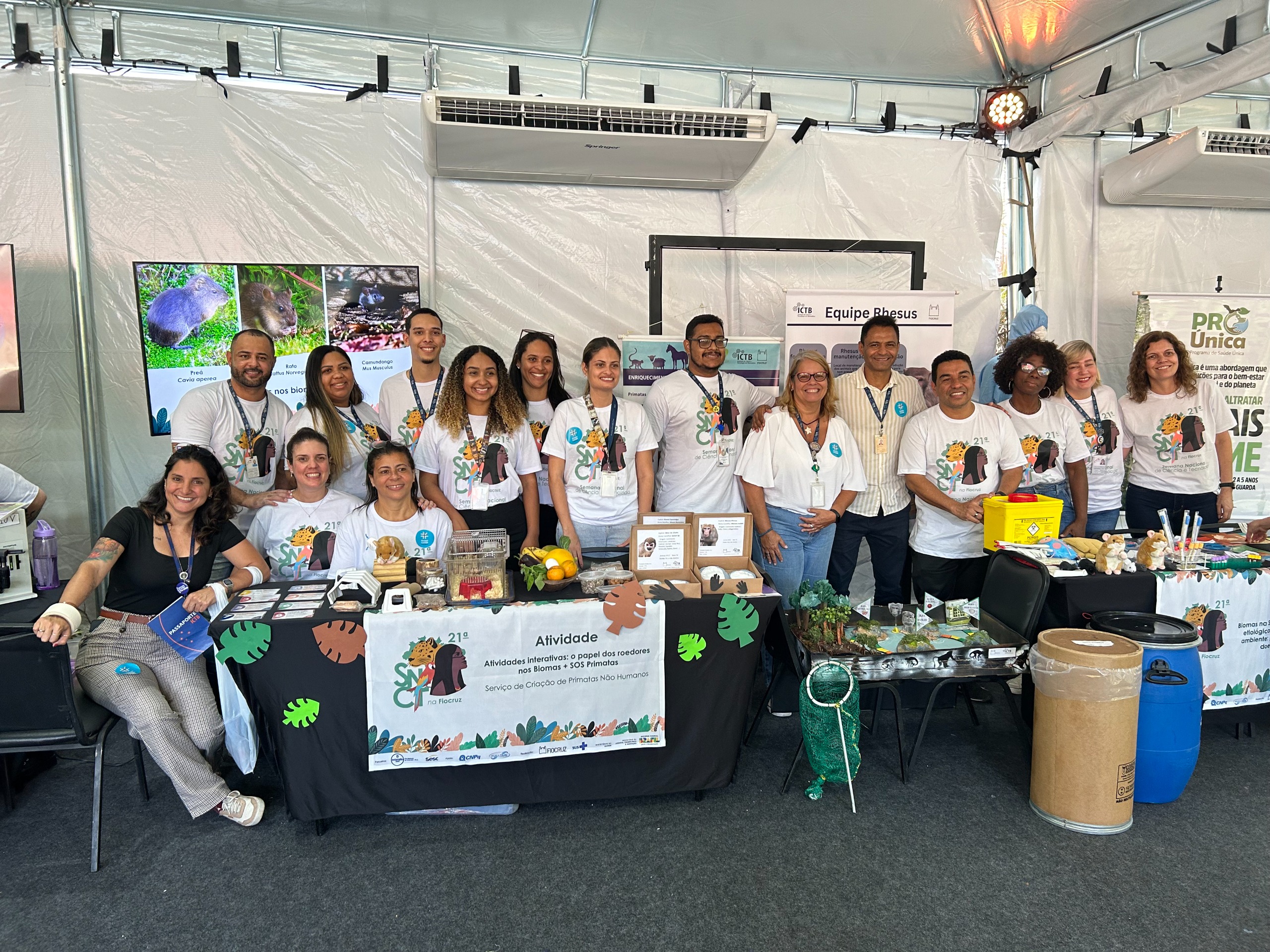 Equipe na SNCT
